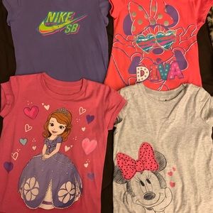 Bundle of 4 t shirts